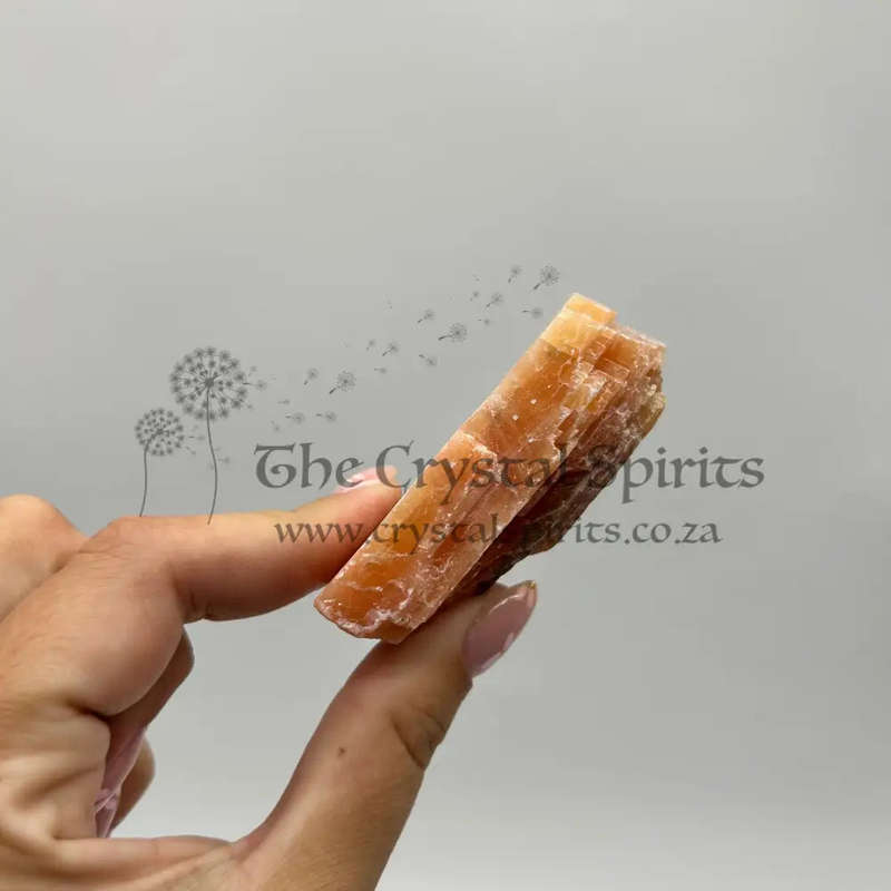 Sunset Orange Calcite from Spitzkop, Namibia
