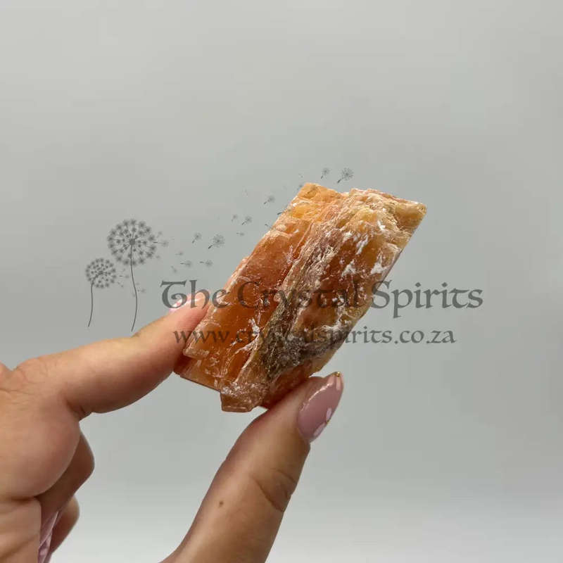 Sunset Orange Calcite from Spitzkop, Namibia