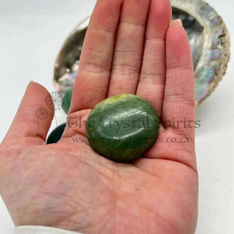 Swazi Jade Polished Palm Pieces