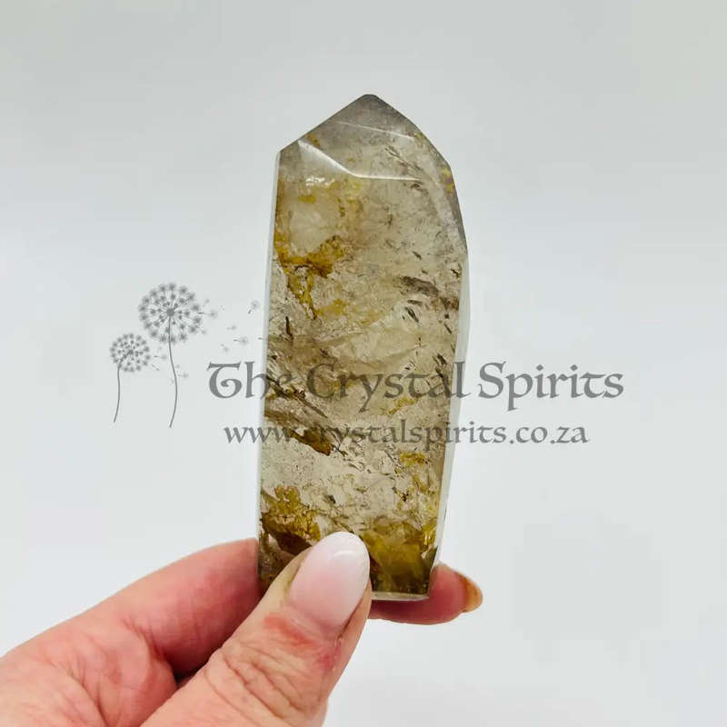 Tabby Smoky Quartz Crystal