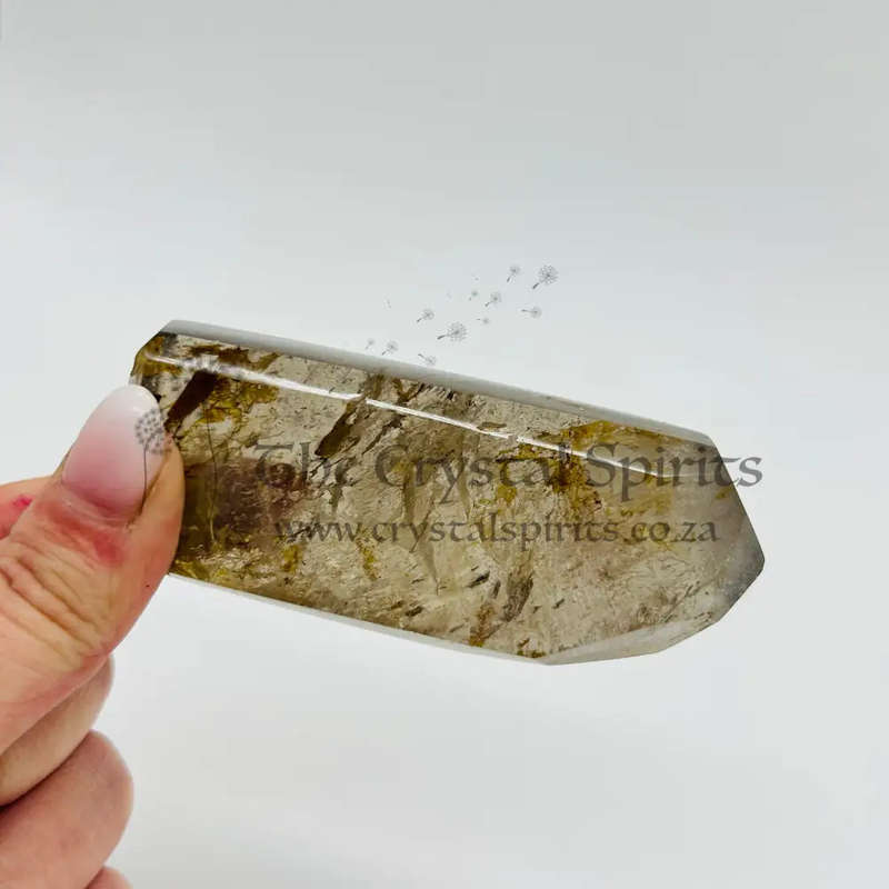 Tabby Smoky Quartz Crystal