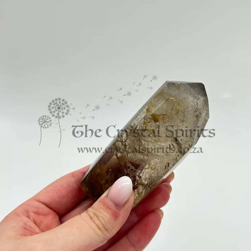 Tabby Smoky Quartz Crystal