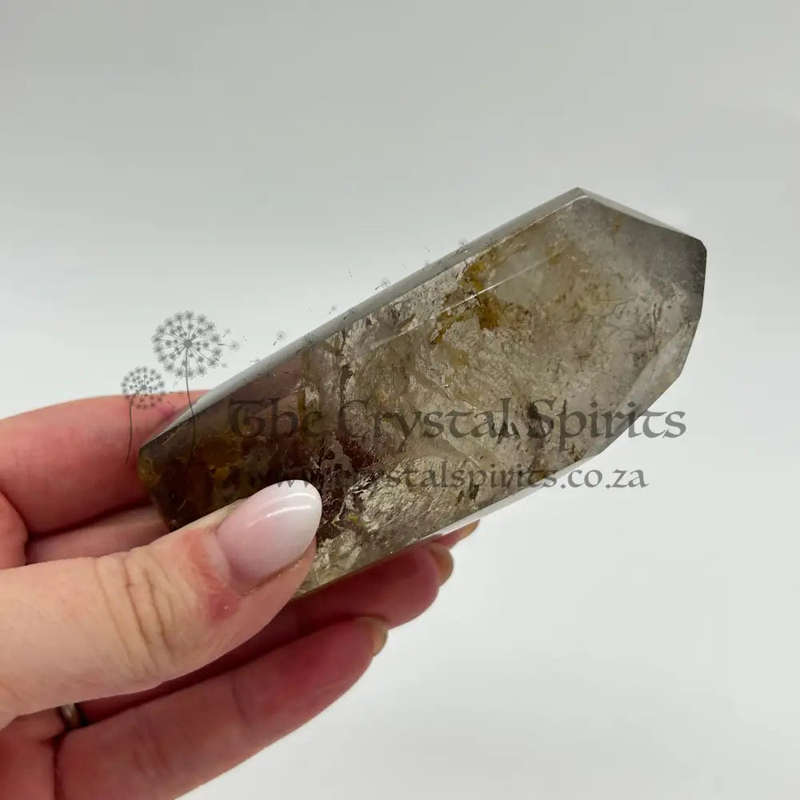 Tabby Smoky Quartz Crystal