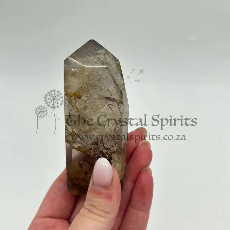 Tabby Smoky Quartz Crystal