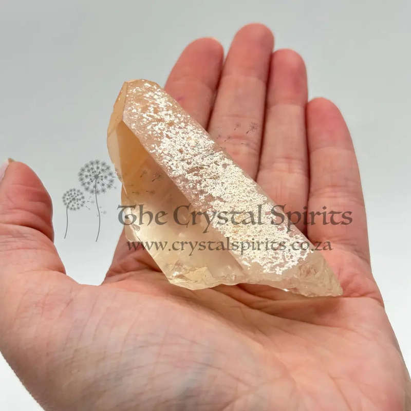 Tangerine Quartz Crystal