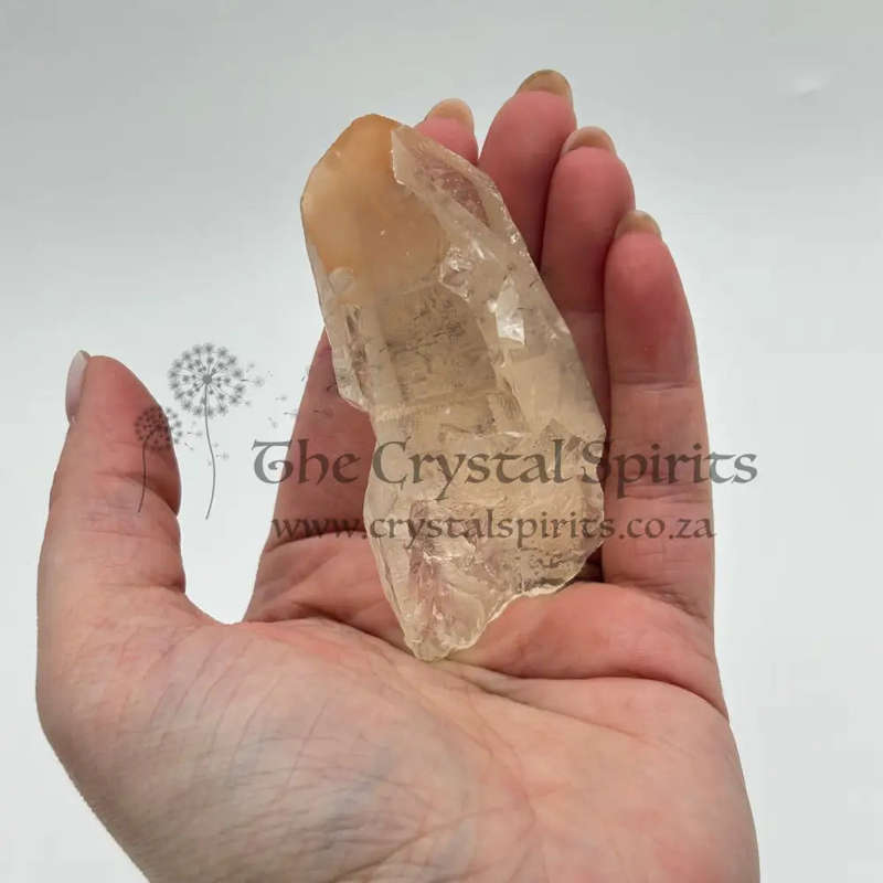 Tangerine Quartz Crystal