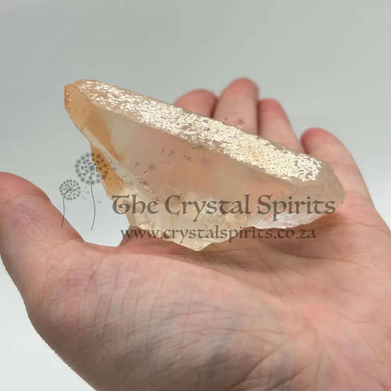 Tangerine Quartz Crystal