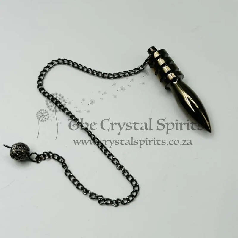 The Dagger Grooved Gun Metal Pendulum Kit
