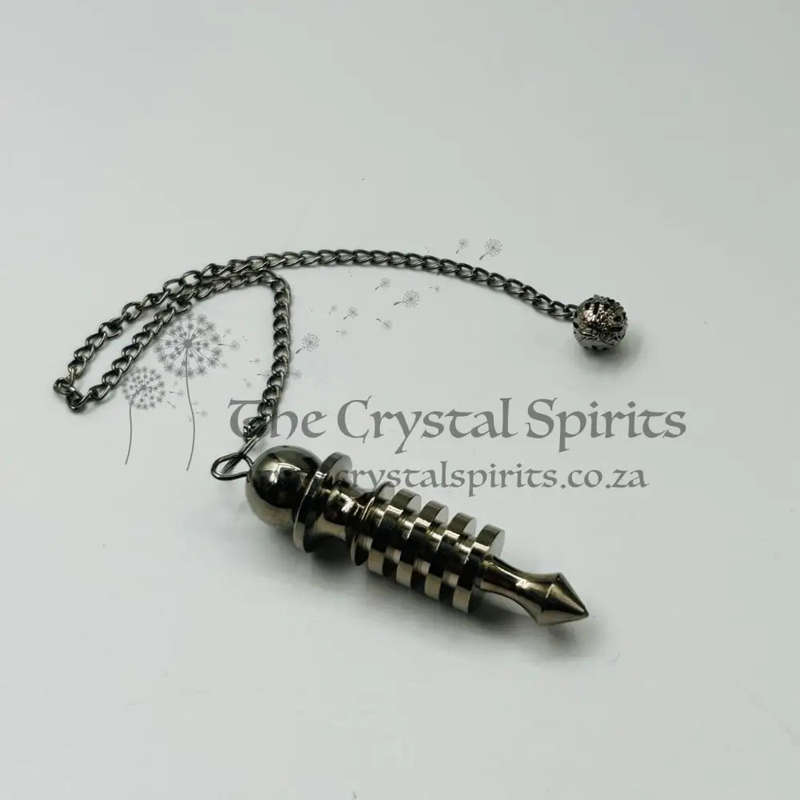The Hermit Gun Metal Grooved Pendulum Kit