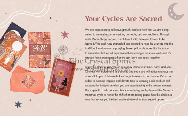 The Sacred Cycles Oracle by Jill Pyle & Em Dewey