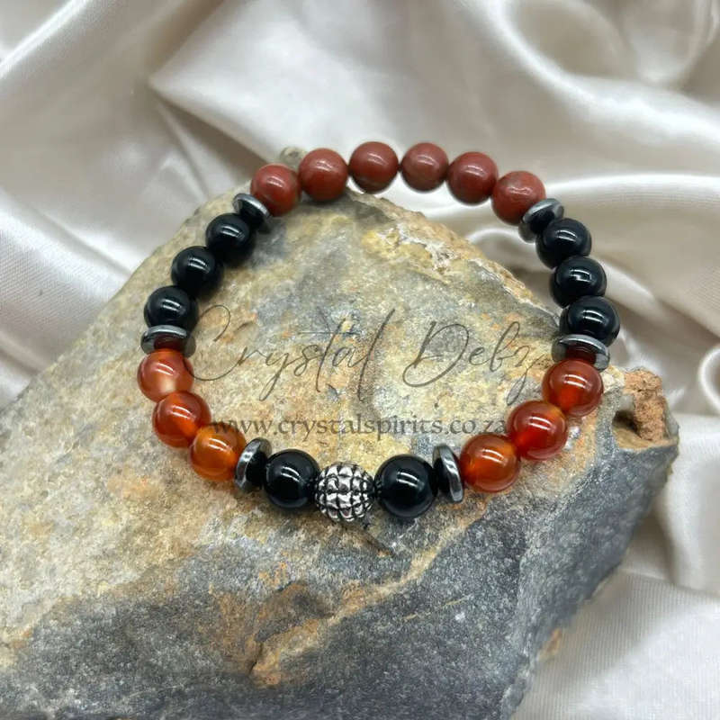Tiger Zodiac - Energy Protection Crystal Gemstone Bracelet