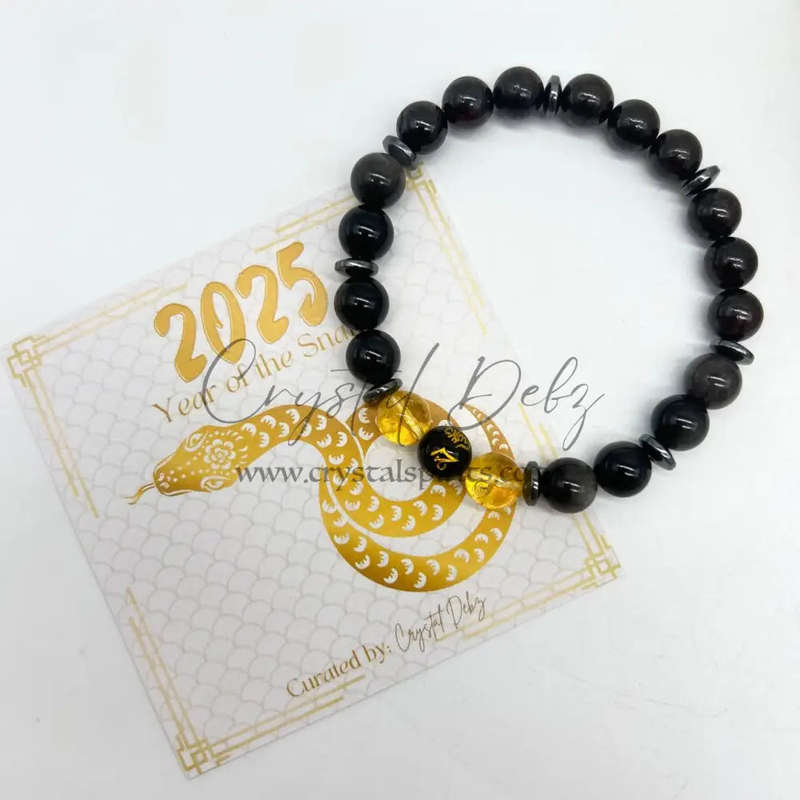 Tiger Zodiac- Money Protector Crystal Gemstone Bracelet