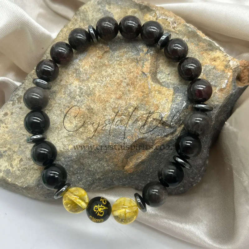 Tiger Zodiac- Money Protector Crystal Gemstone Bracelet