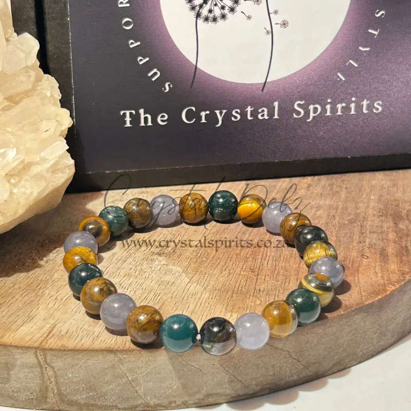 Triple Career Gemstone Bracelet