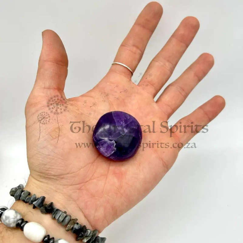 Tumbled Amethyst Crystal Orbs