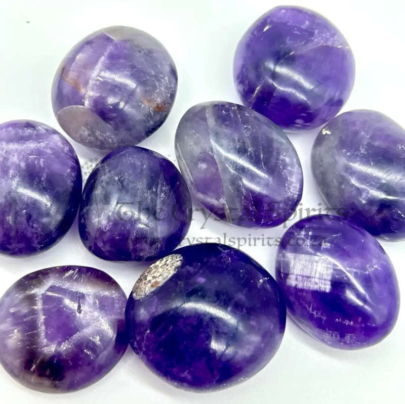 Tumbled Amethyst Crystal Orbs