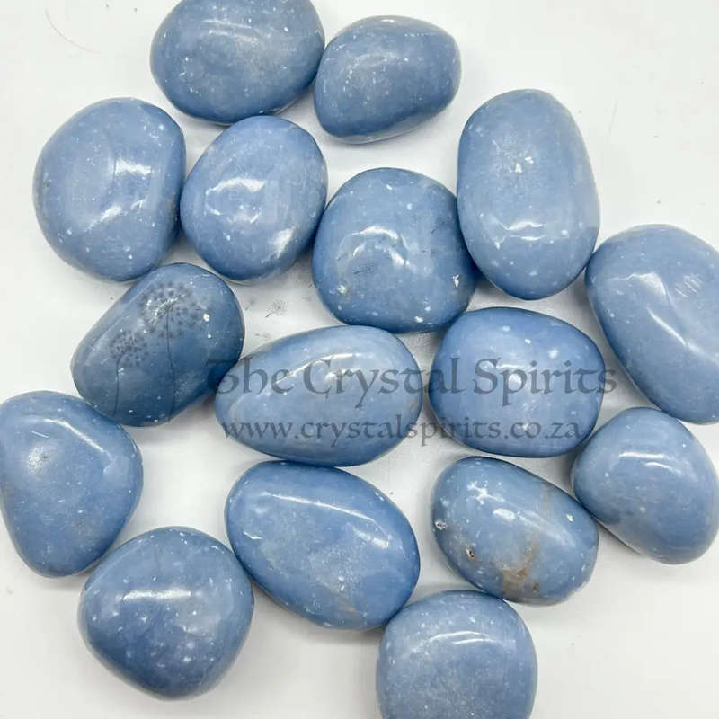 Tumbled Angelite Gemstone