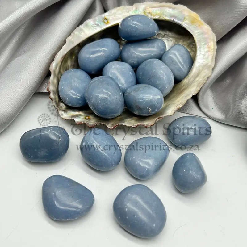 Tumbled Angelite Gemstone