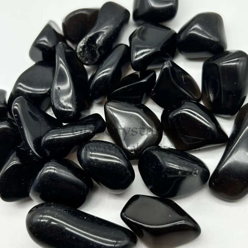 Tumbled Apache Tear Gemstone