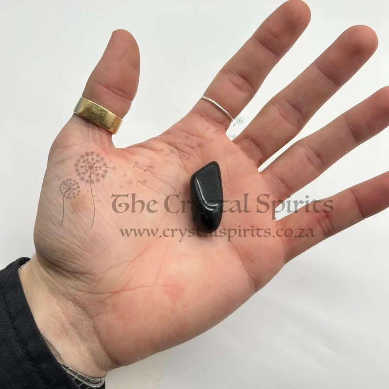 Tumbled Apache Tear Gemstone