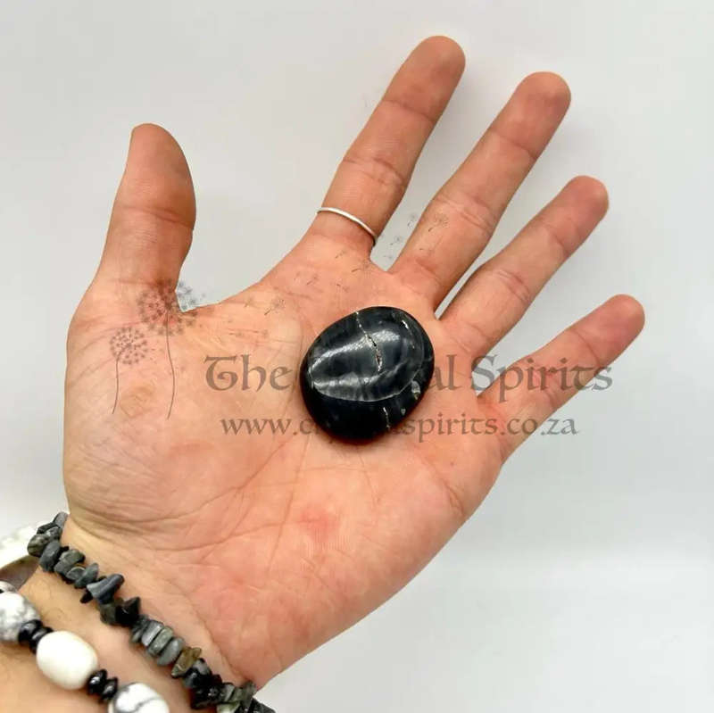 Tumbled Black Onyx Crystal Orbs