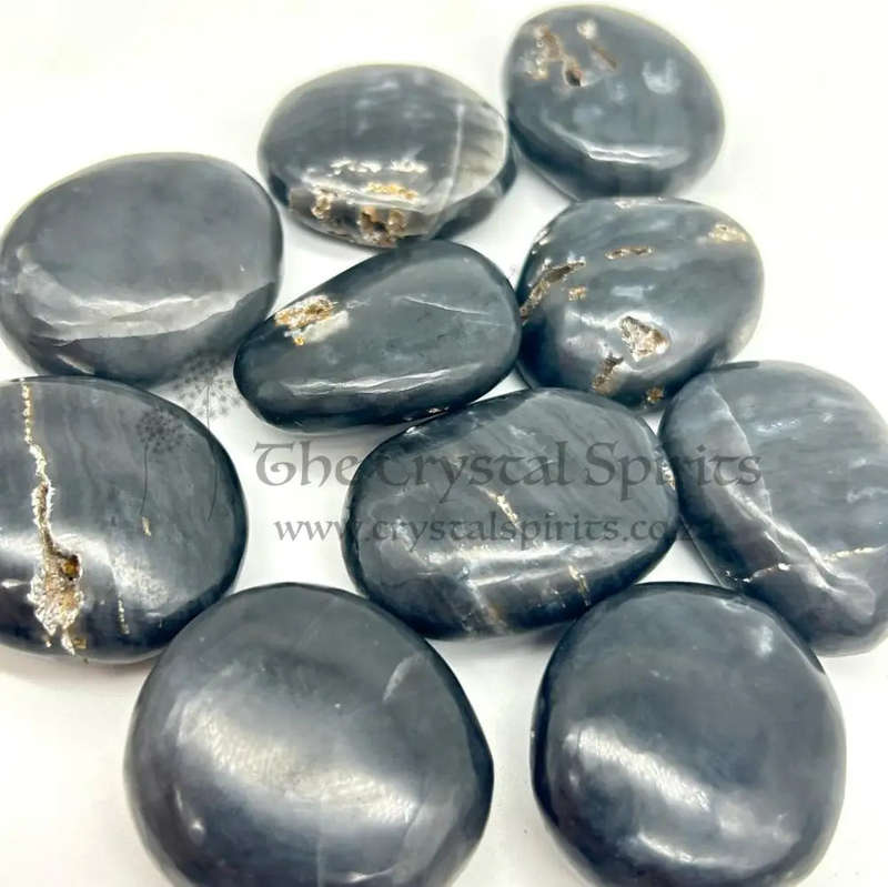 Tumbled Black Onyx Crystal Orbs