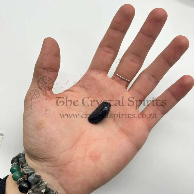 Tumbled Blue Goldstone