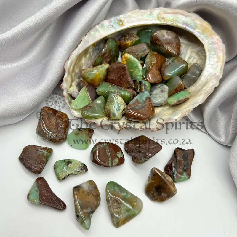 Tumbled Chrysoprase Stone