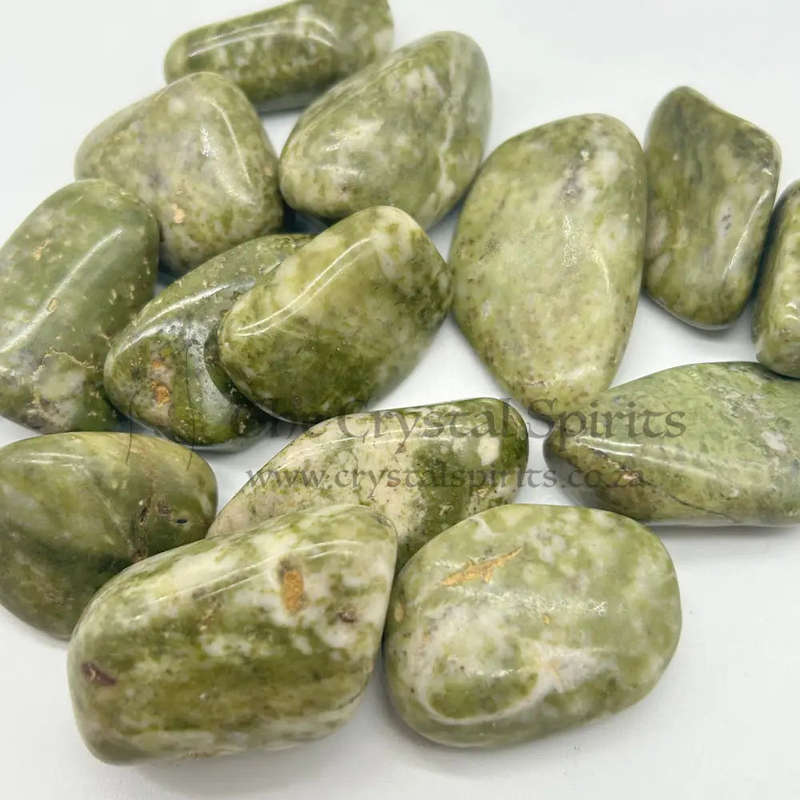 Tumbled Epidote