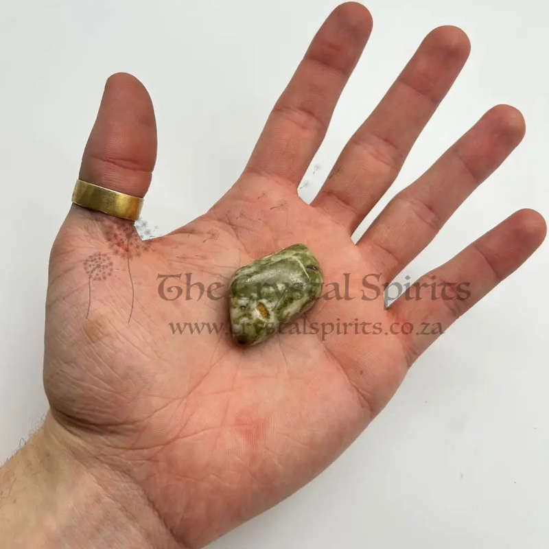 Tumbled Epidote