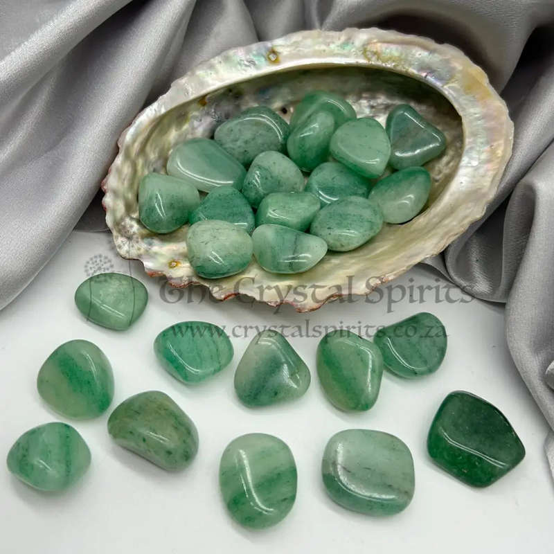 Tumbled Green Aventurine