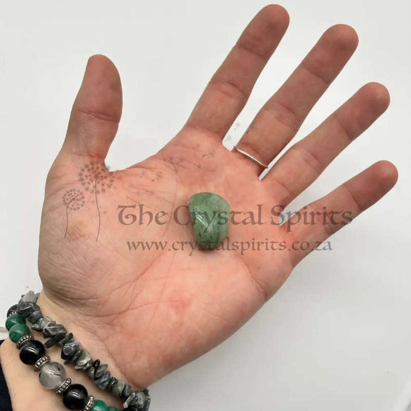Tumbled Green Aventurine