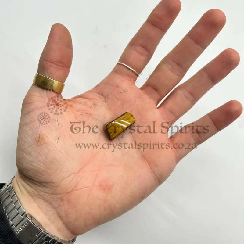 Tumbled Lucky Yellow Tiger's Eye