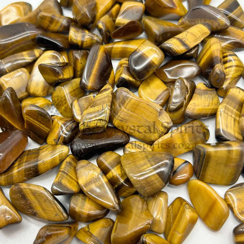 Tumbled Lucky Yellow Tiger's Eye