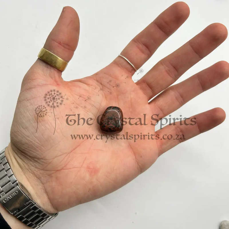 Tumbled Mahogany Obsidian
