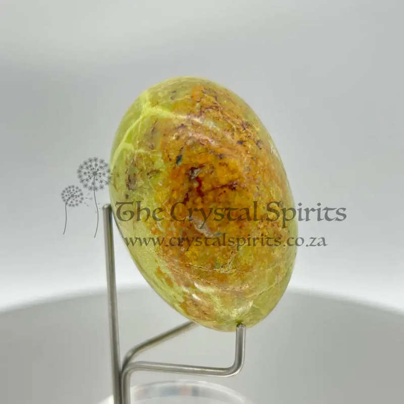 Tumbled Opal Crystal Palm Stone