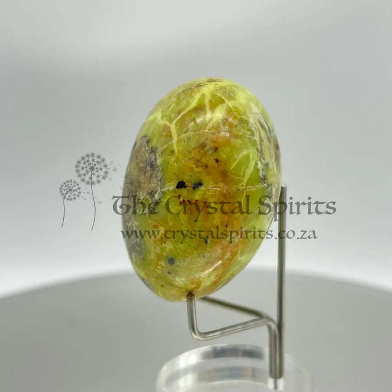 Tumbled Opal Crystal Palm Stone
