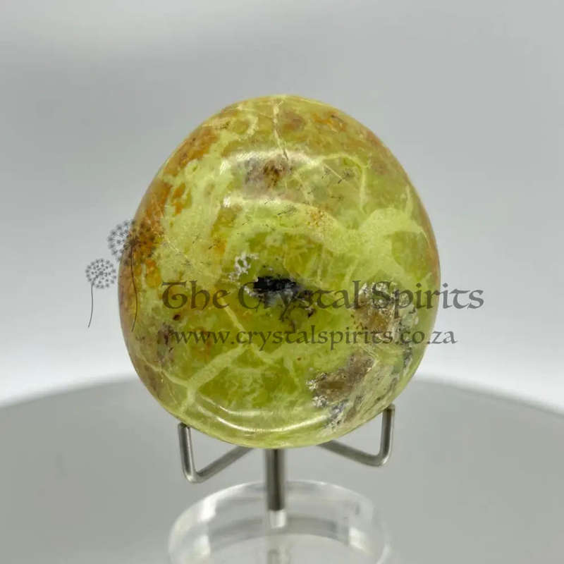 Tumbled Opal Crystal Palm Stone