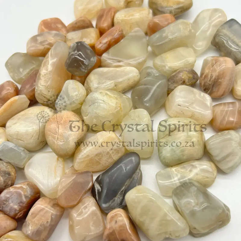 Tumbled Peach Moonstone