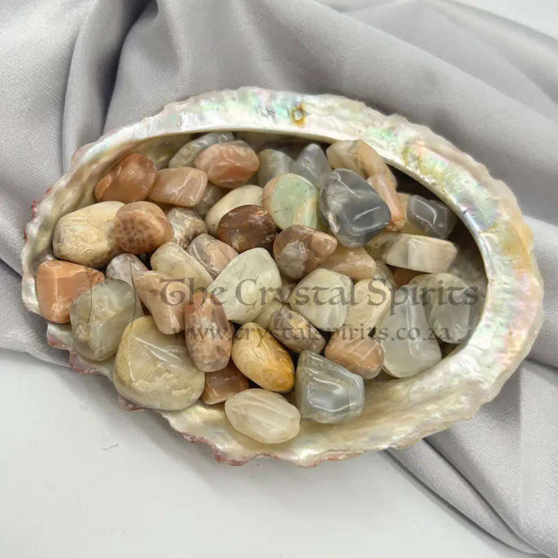 Tumbled Peach Moonstone
