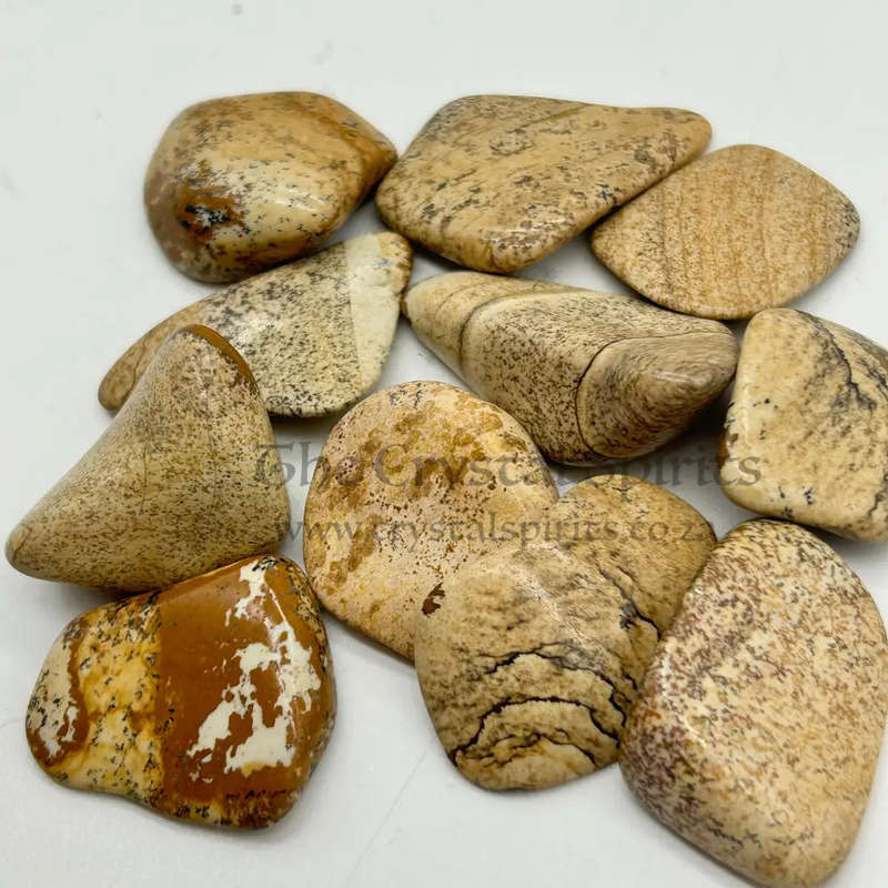 Tumbled Picture Jasper