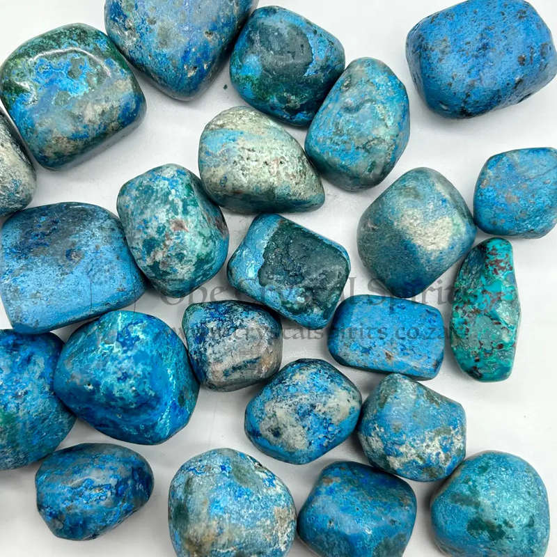 Tumbled Plancheite for Courage