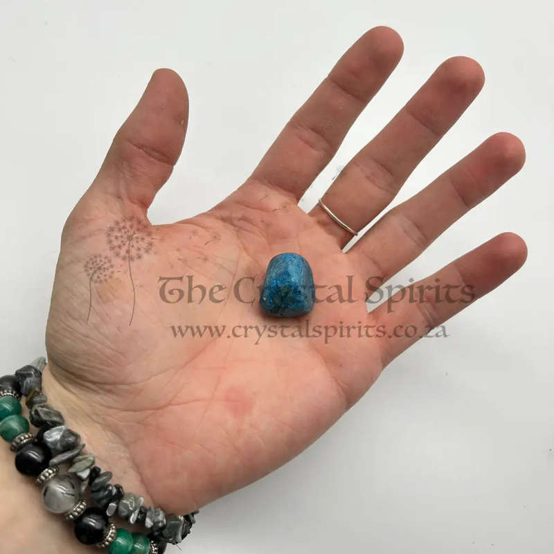 Tumbled Plancheite for Courage