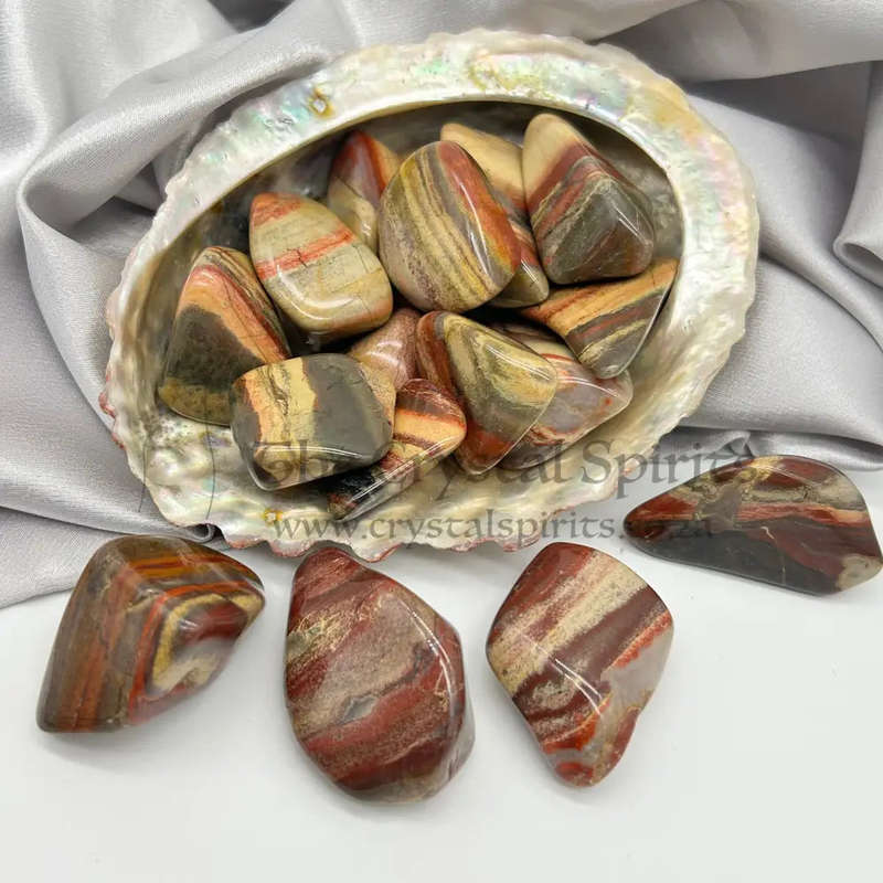 Tumbled Rainbow Jasper