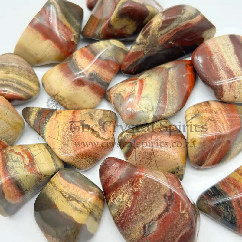 Tumbled Rainbow Jasper