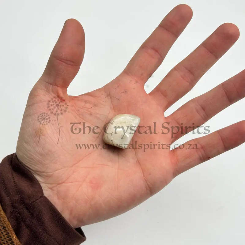 Tumbled Scolecite
