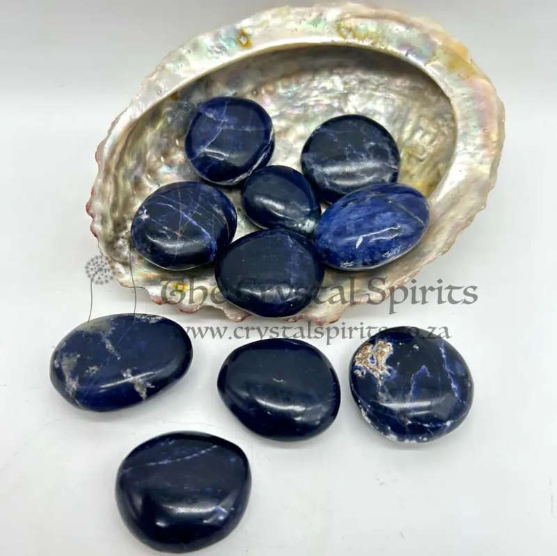 Tumbled Sodalite Crystal Orbs