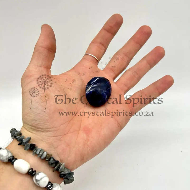 Tumbled Sodalite Crystal Orbs