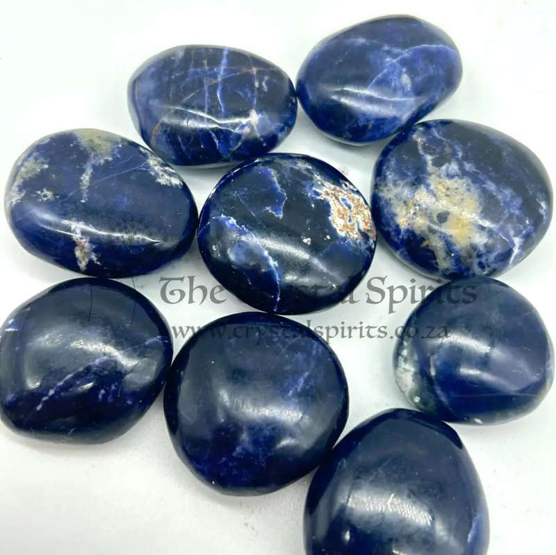 Tumbled Sodalite Crystal Orbs
