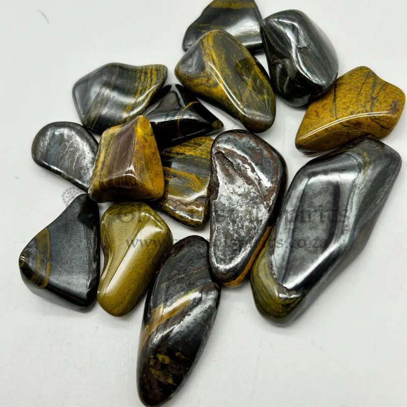 Tumbled Tiger's Iron Stone